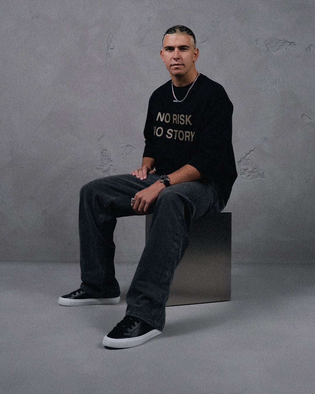No Risk No Story T-shirt - Image 2