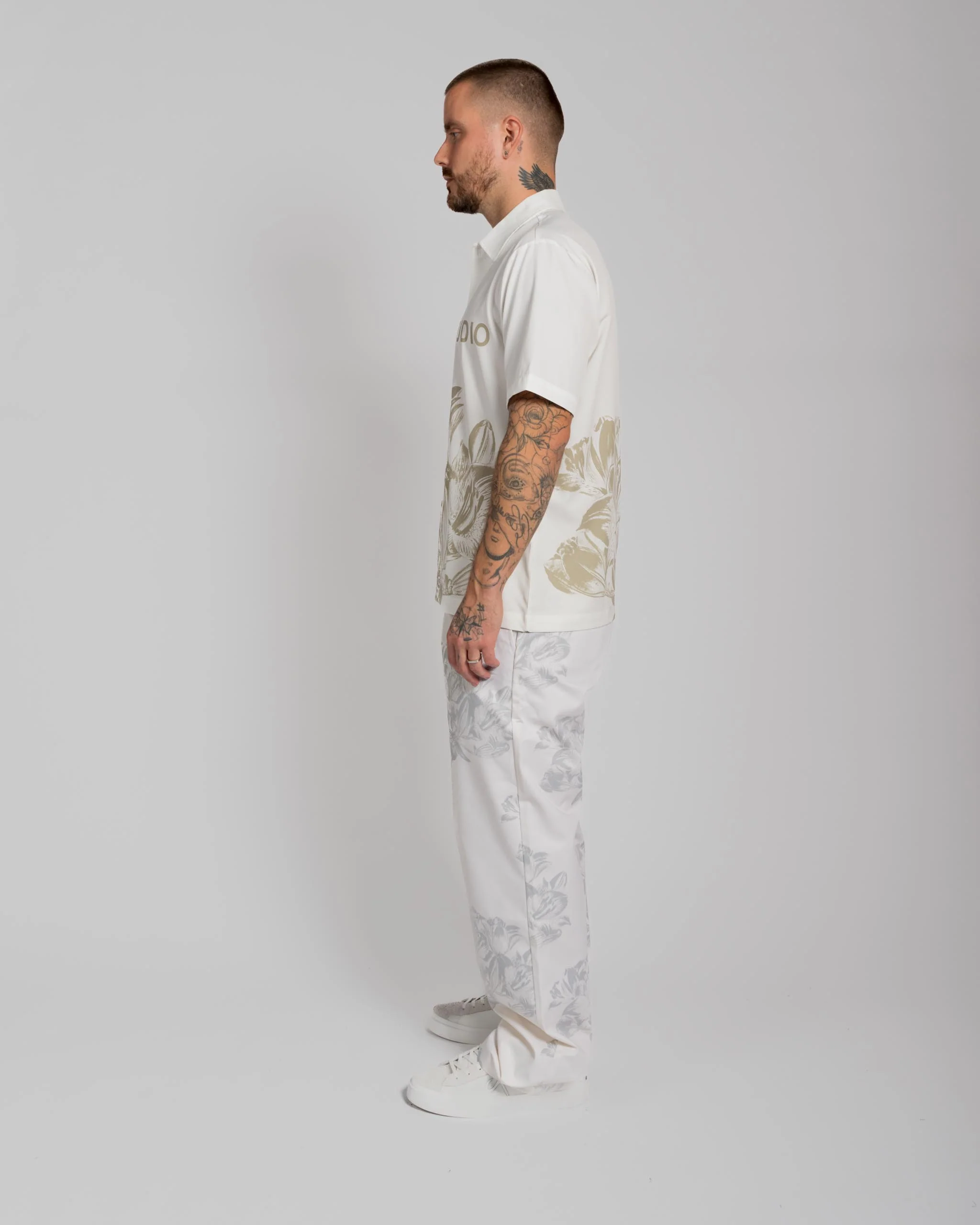 White Flower Button Up Shirt - Jett Lawrence Edition - Image 7