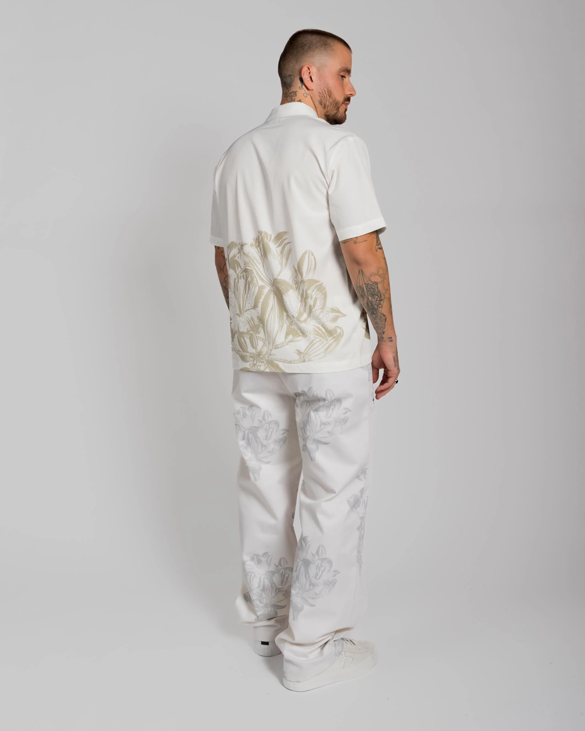 White Flower Button Up Shirt - Jett Lawrence Edition - Image 9